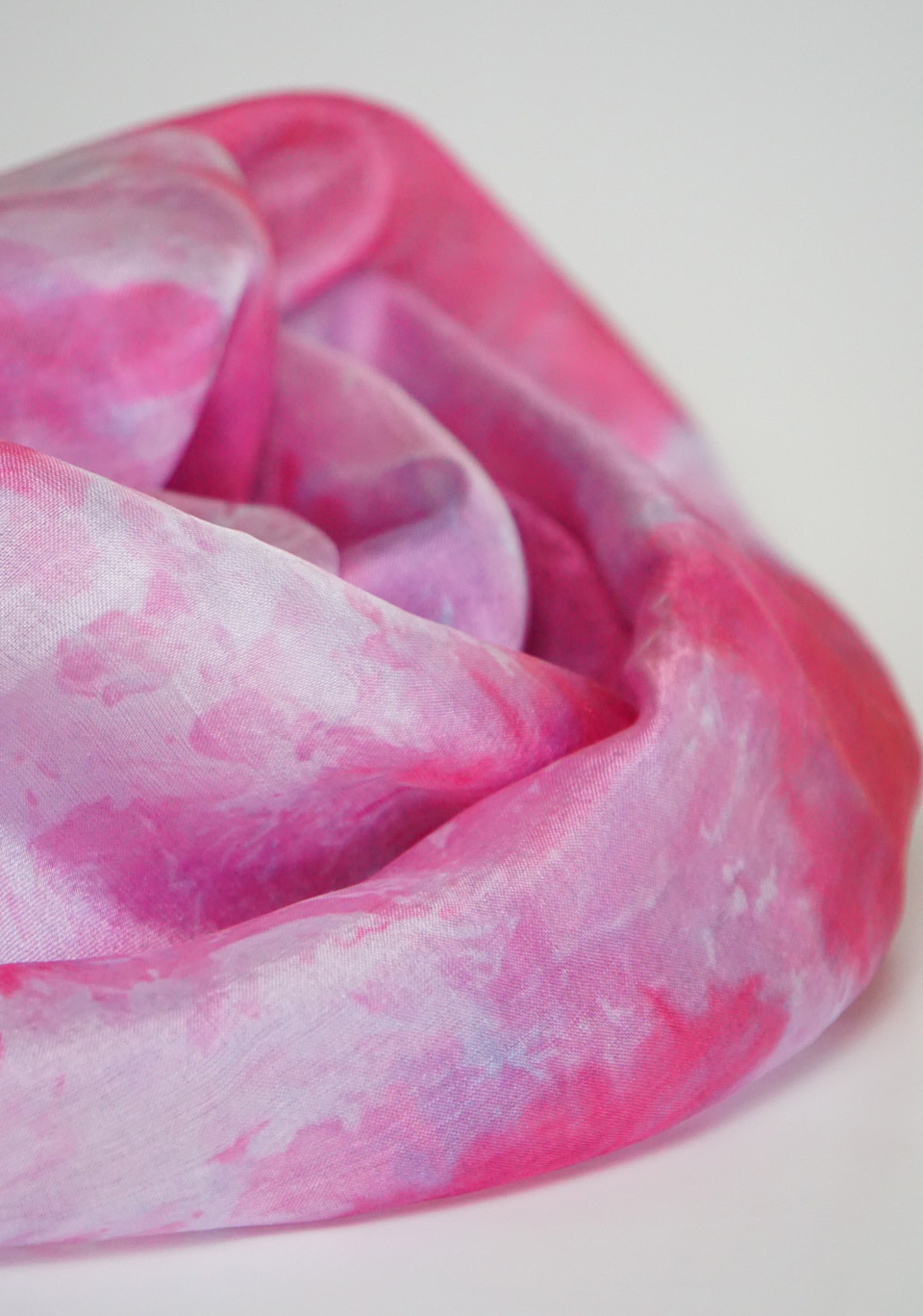Silk Scarf Purple