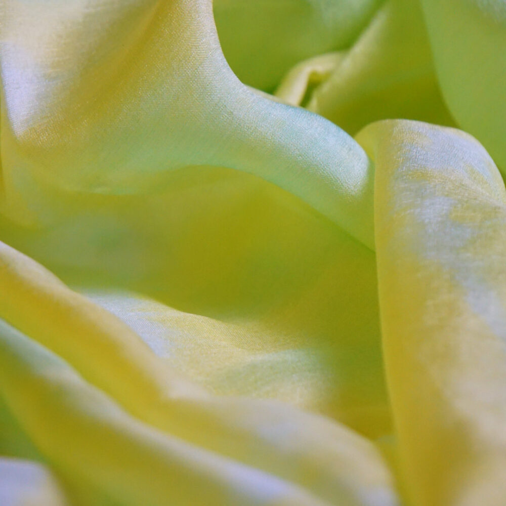 Silk Scarf Lemon