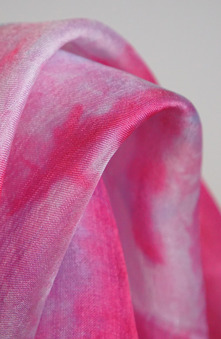 tie dye silk fabric