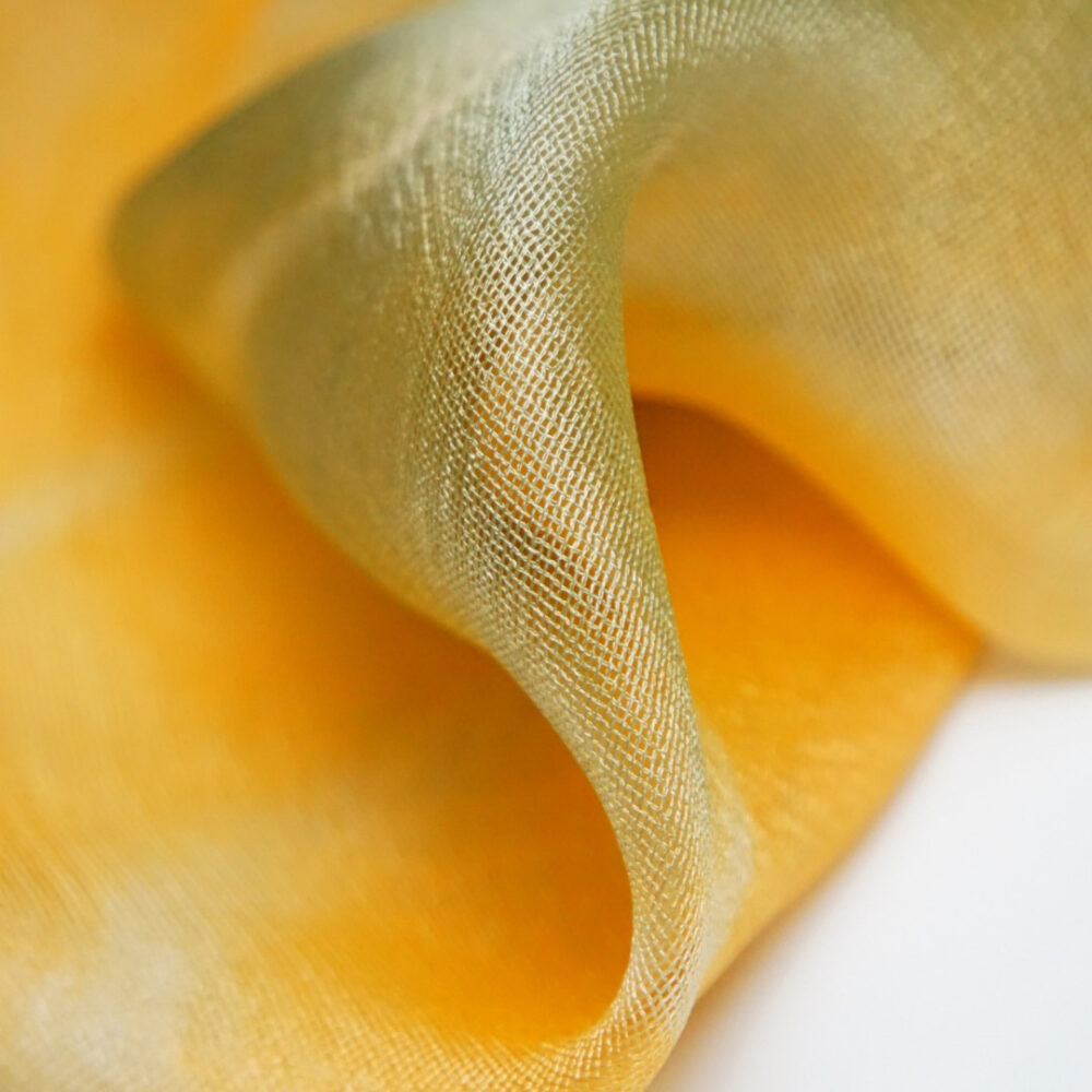 Silk Scarf Yellow