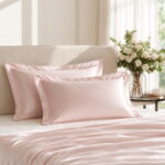 22 Momme Charmeuse Oxford Pillowcase Lifestyle