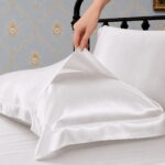 Luxury White Mulberry Silk Pillowcase