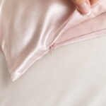 Luxury 22 Momme Mulberry Silk Charmeuse Pillowcase Ballet Pink