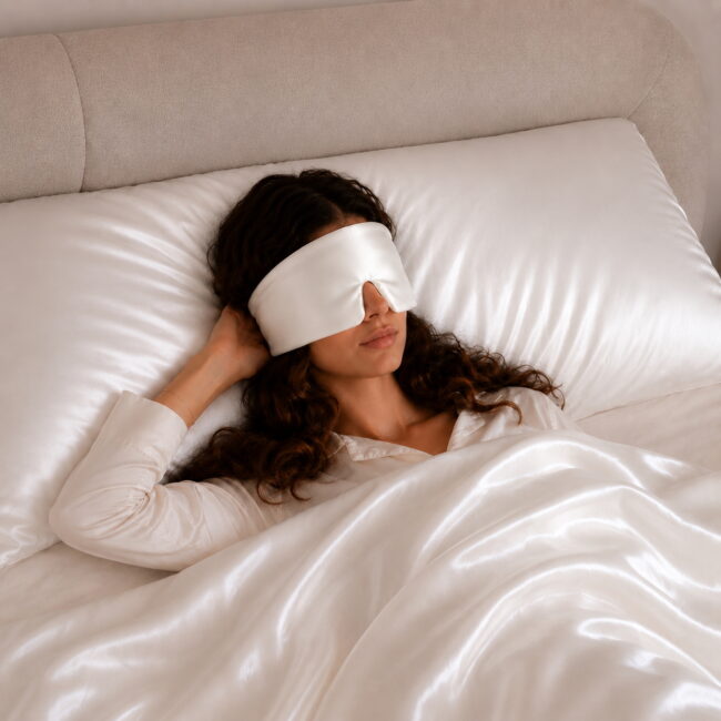 pearl-white-silk-filled-sleep-mask-on-model.jpg